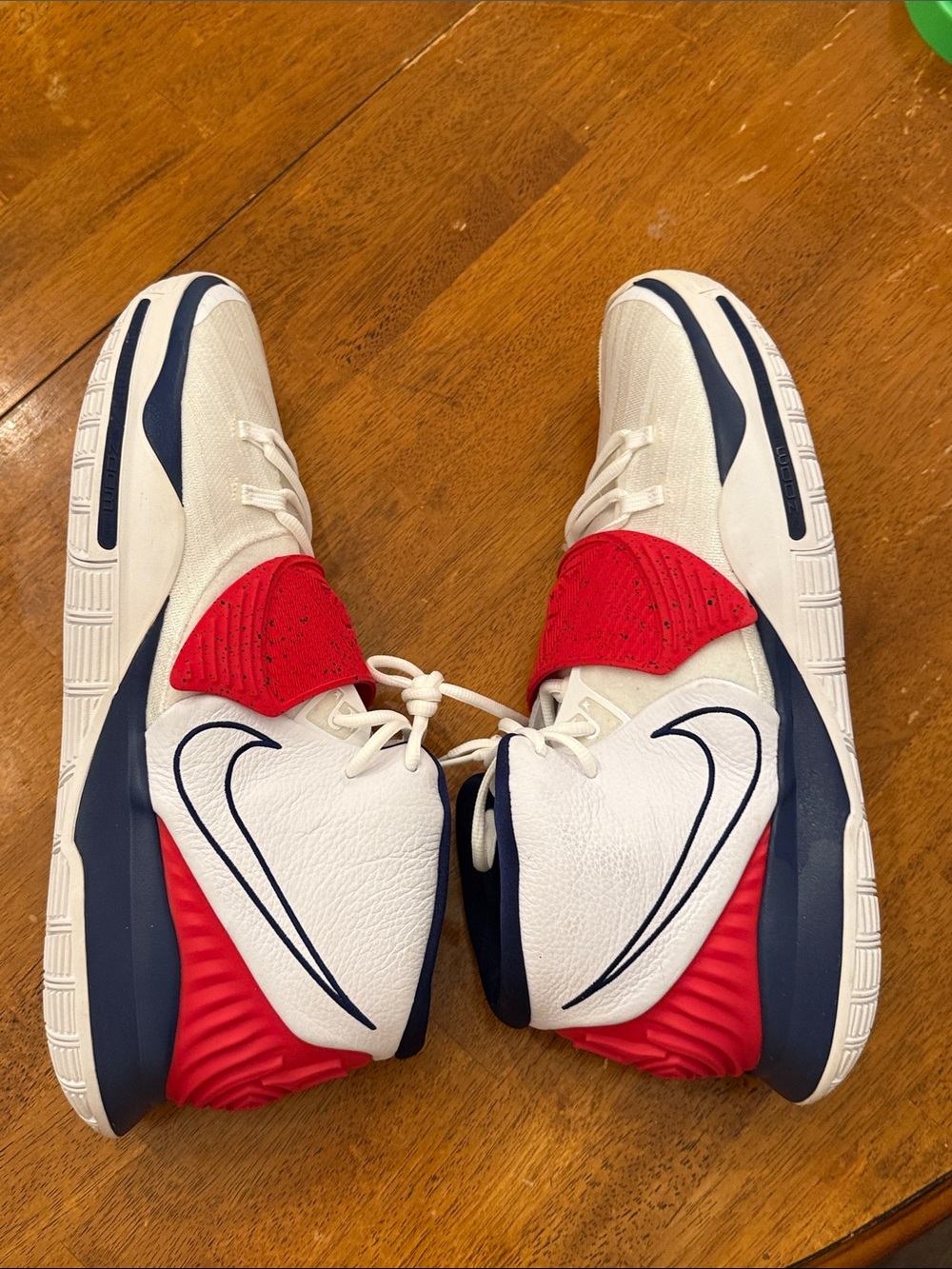 KYRIE 6 "USA" Red White Midnight Navy Us Men's Size 18 BQ4630 102 RARE
